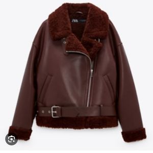 ZARA Double Faced Biker Jacket
